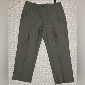 Brooks Brothers 346 Dress Pants Men’s 40x29 Brown Houndstooth Wool NWT Vtg